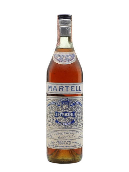 Martell 3 Star VOP Bottled 1970s - Carlo Salengo 73cl / 40%