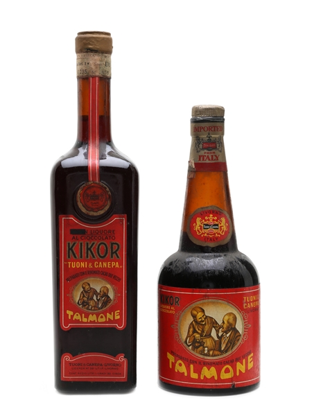 Tuoni & Canepa Talmone Kikor Bottled 1960s 75cl & 100cl / 30%