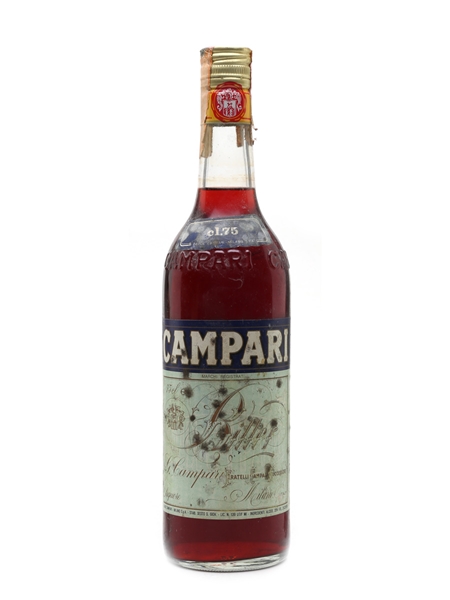 Campari Bitter Bottled 1980s 75cl / 25%