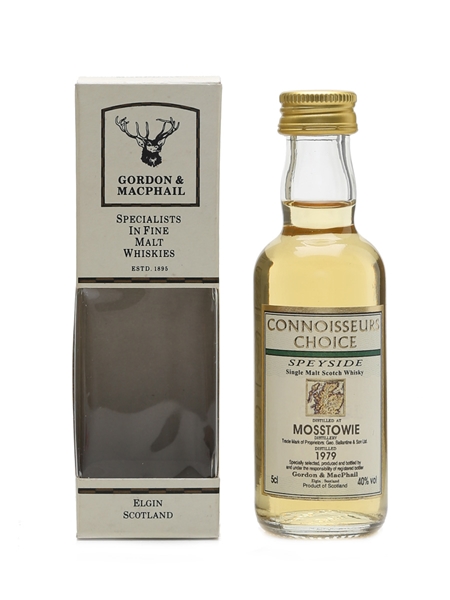 Mosstowie 1979 Bottled 2000s - Connoisseurs Choice 5cl / 40%