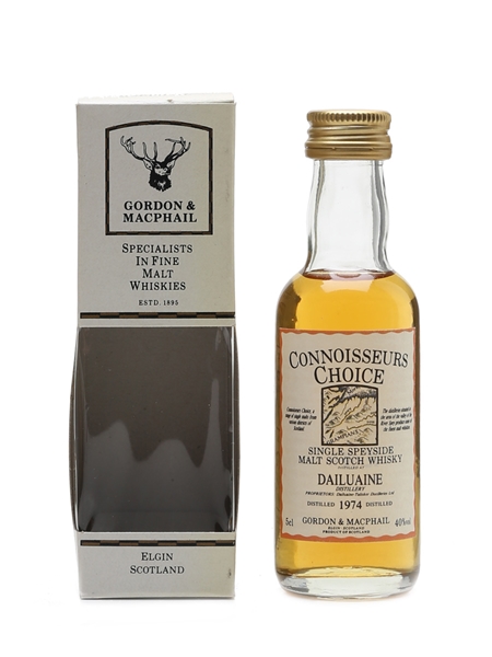 Dailuaine 1974 Bottled 1990s - Connoisseurs Choice 5cl / 40%