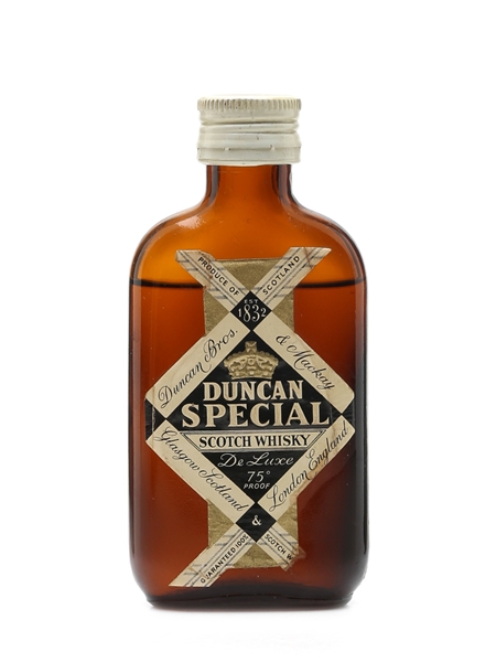 Duncan Special Bottled 1960s 5cl / 43%