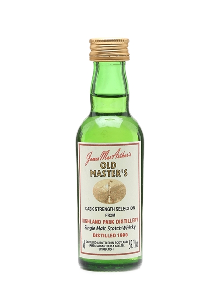 Highland Park 1990 James MacArthur's Old Master's 5cl / 59.1%