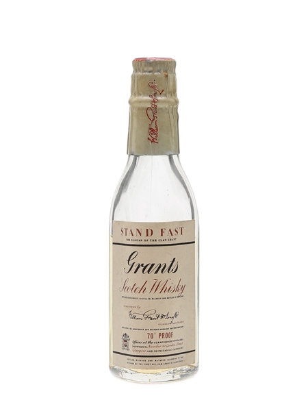 Grant's Stand Fast Bottled 1950s 5cl / 40%