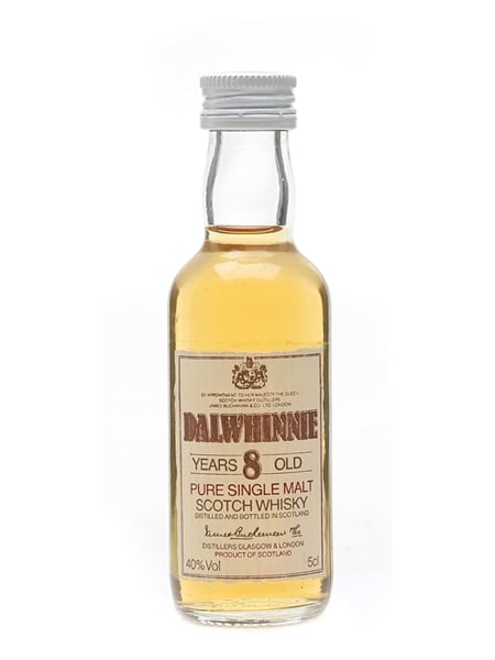 Dalwhinnie 8 Year Old Bottled 1980s - James Buchanan 5cl / 40%