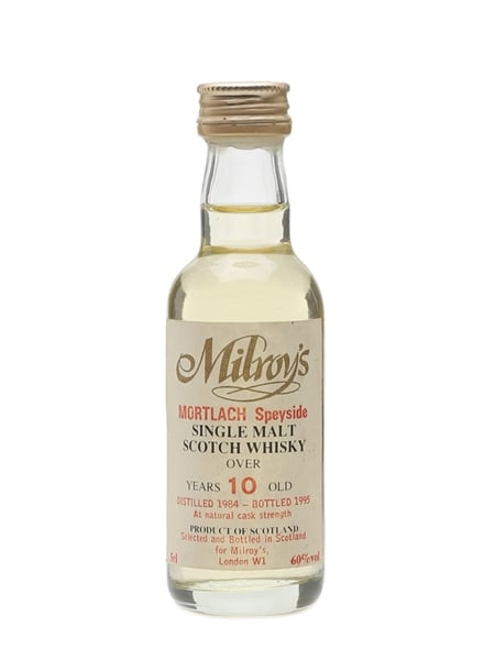 Mortlach 1984 10 Year Old - Milroy's 5cl / 60%