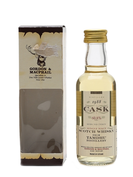 Tamdhu 1988 Cask Strength - Gordon & MacPhail 5cl / 60.8%