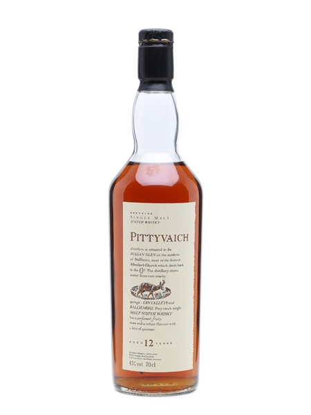 Pittyvaich 12 Year Old Flora & Fauna 70cl