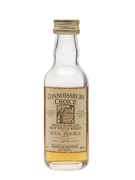 Royal Brackla 1970 Bottled 1990s - Connoisseurs Choice 5cl / 40%