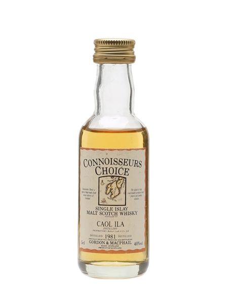 Caol Ila 1981 Bottled 1990s - Connoisseurs Choice 5cl / 40%