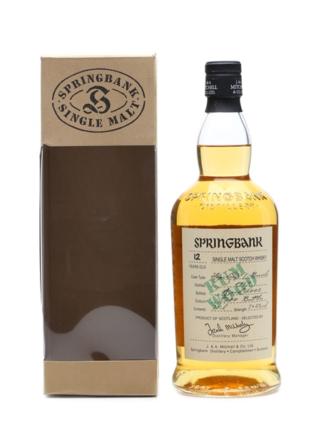 Springbank 1989 12 Years Old Rum Wood 70cl  / 54.6%