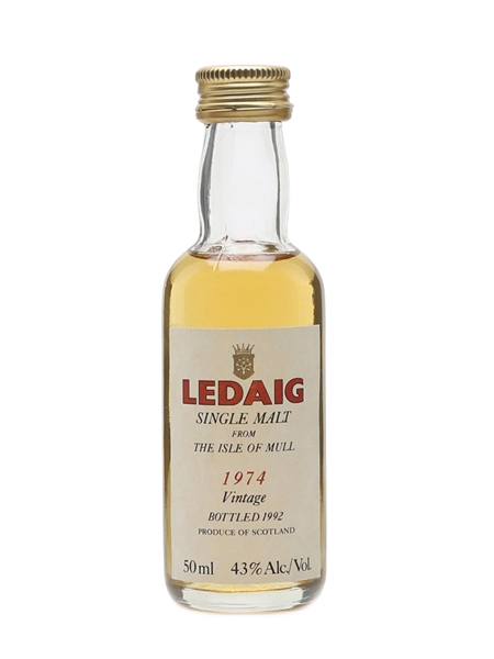 Ledaig 1974 Bottled 1992 5cl / 43%