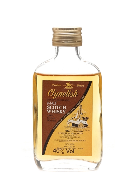 Clynelish 12 Year Old Bottled 1970s-1980s 5cl / 40%