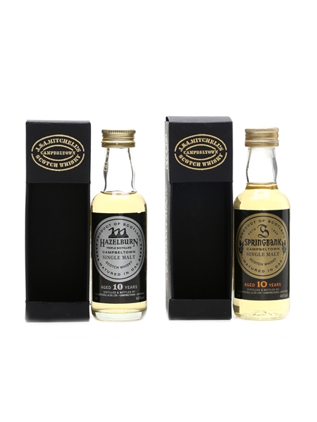 Hazelburn & Springbank 10 Year Old  2 x 5cl / 46%