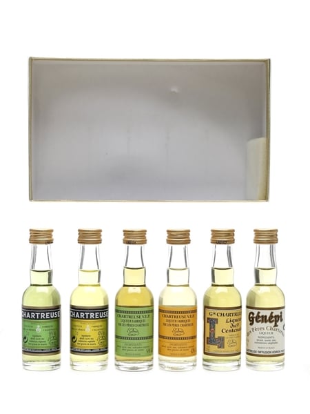 Chartreuse Set Bottled 1980s 6 x 3cl