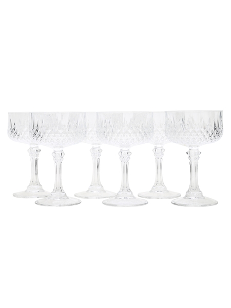 Crystal Champagne Glasses Set  