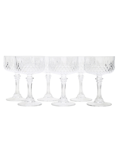 Crystal Champagne Glasses Set  