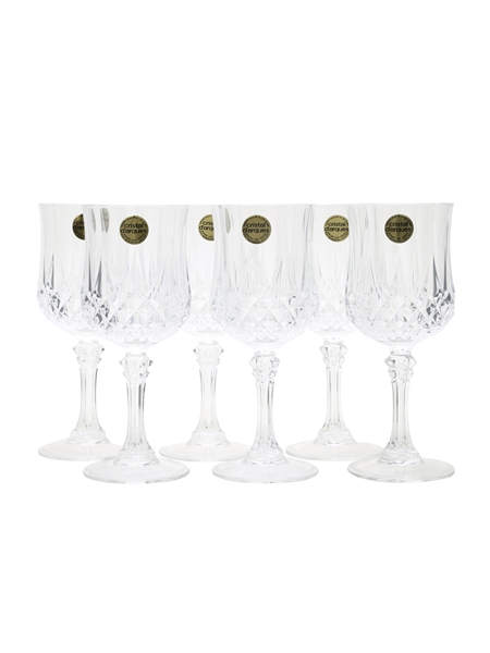 Crystal Wine Glasses Cristal D'Arques 