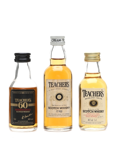 Teacher's  3 x 5cl / 40%