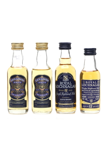 Loch Lomond & Royal Lochnagar 12 Year Old  4 x 5cl / 40%