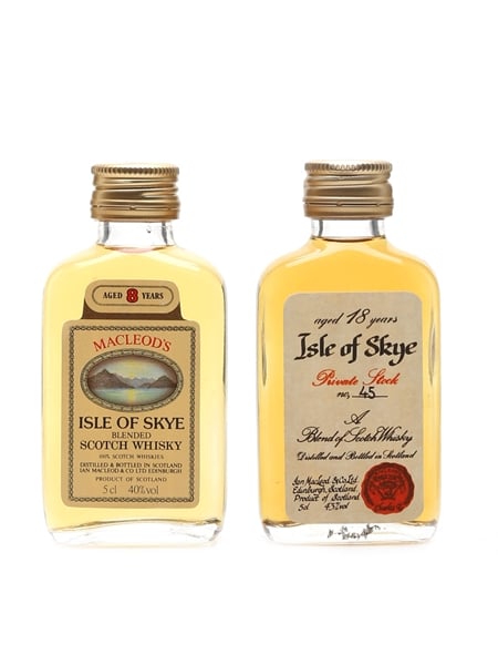 Isle Of Skye 8 Year Old & 18 Year Old 2 x 5cl