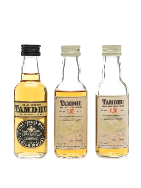 Tamdhu 10 Year Old Old Presentation 3 x 5cl / 40%