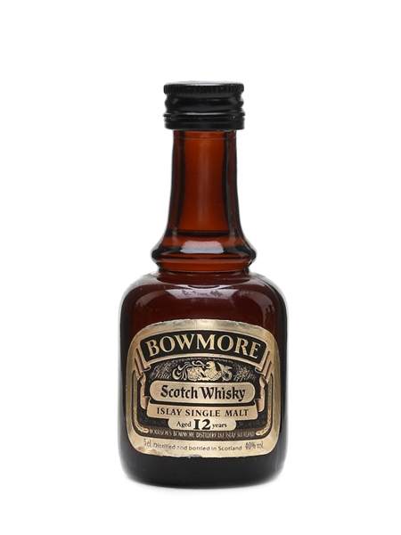 Bowmore 12 Year Old Bottled 1980s 5cl / 40%