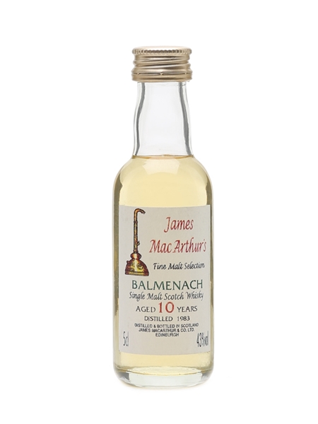 Balmenach 1983 10 Year Old James MacArthur's 5cl / 43%