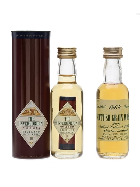 Cambus 1964 & Invergordon 10 Year Old  2 x 5cl