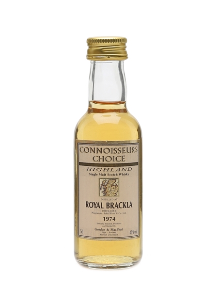 Royal Brackla 1974 Bottled 1990s - Connoisseurs Choice 5cl / 40%