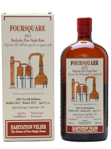 Foursquare 2013 Bottled 2015 - Habitation Velier 70cl / 64%