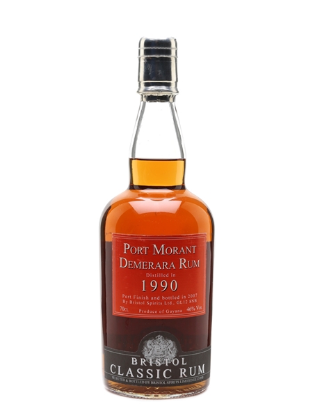 Port Morant 1990 Demerara Rum Bottled 2007 - Bristol Spirits 70cl / 46%