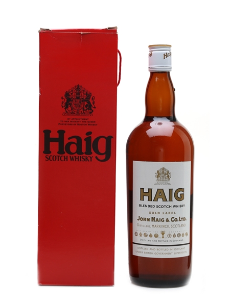 Haig Gold Label Bottled 1970s 100cl