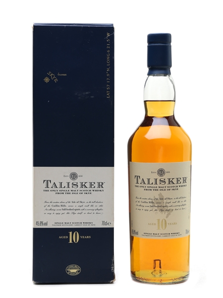 Talisker 10 Year Old Old Presentation 70cl / 45.8%