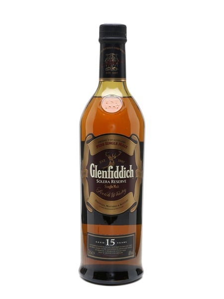 Glenfiddich 15 Year Old Solera Reserve 70cl / 40%