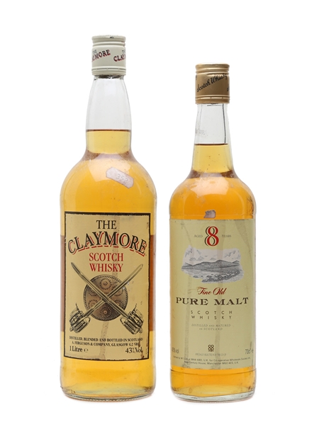 Claymore & Co-op Pure Malt  100cl & 70cl