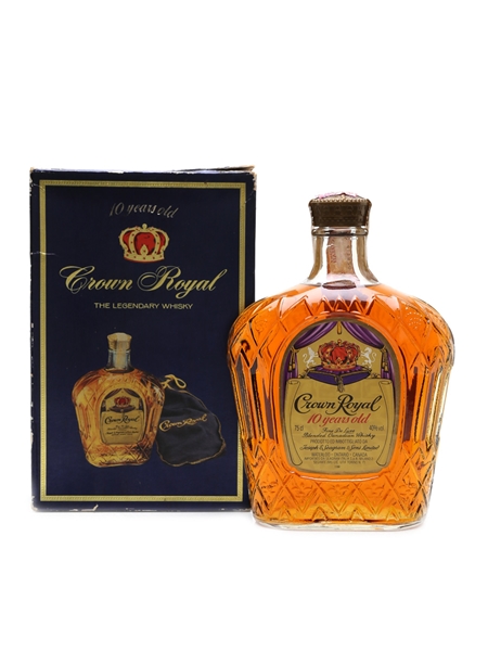 Crown Royal De Luxe 1976 10 Year Old 75cl / 40%