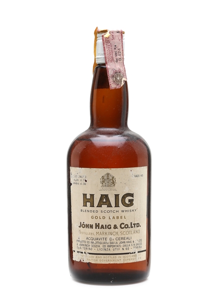 Haig's Gold Label Bottled 1970s 75cl / 40%