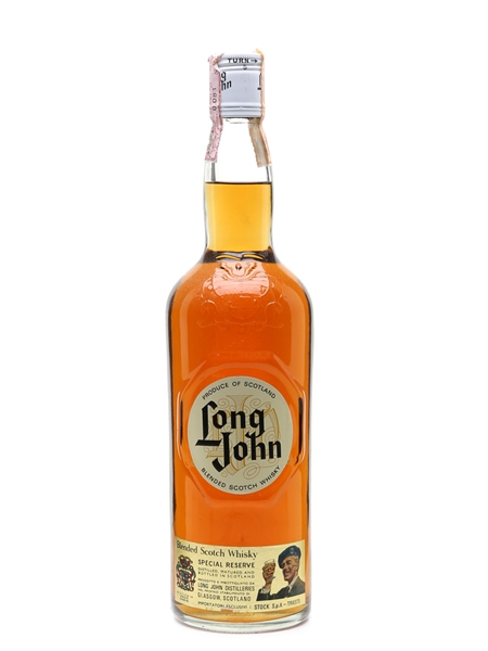 Long John Bottled 1980s - Stock 75cl / 40%