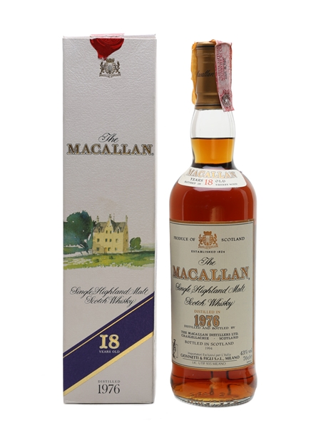 Macallan 1976 18 Year Old - Giovinetti 70cl / 43%