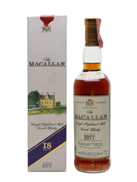 Macallan 1977 18 Year Old - Giovinetti 70cl / 43%