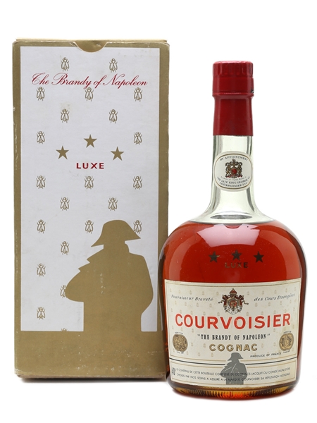 Courvoisier 3 Star Luxe Cognac Bottled 1970s 70cl / 40%