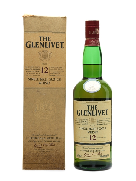 Glenlivet 12 Year Old  70cl / 40%