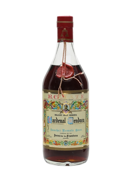 Cardenal Mendoza Brandy De Jerez Sanchez Romate 75cl / 45%