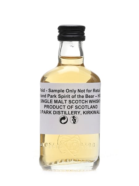 Highland Park Spirit Of The Bear Trade Sample 5cl / 40%