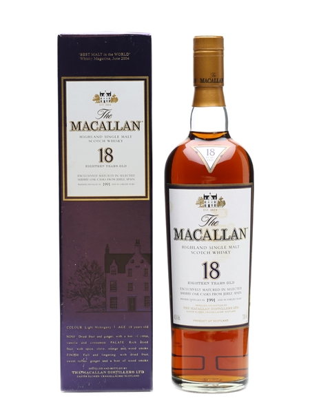 Macallan 1991 18 Years Old 70cl