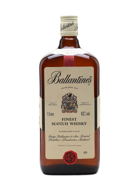 Ballantine's Finest Bottled 1980s 100cl / 43%