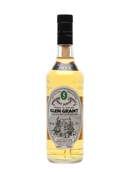 Glen Grant 1977 5 Year Old - Rene Briand 75cl / 40%