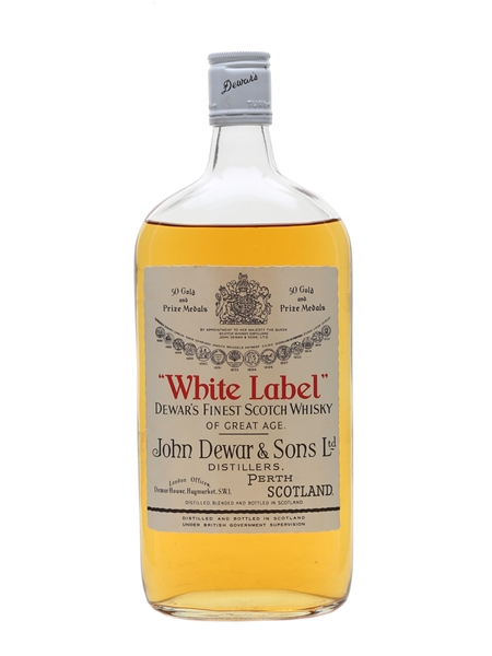 Dewar's White Label Bottled 1970s 75cl