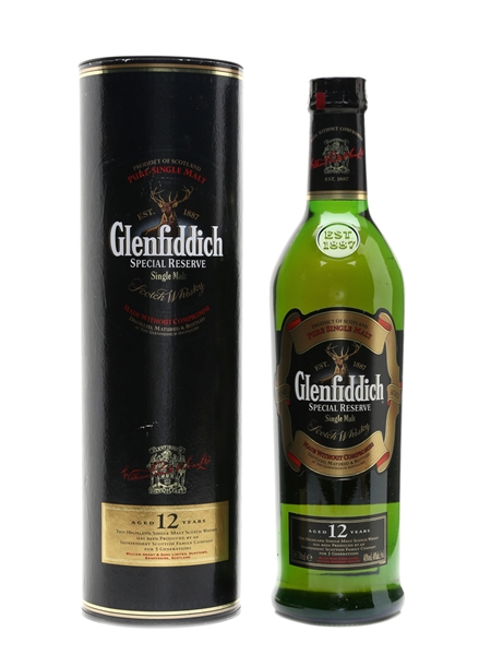 Glenfiddich 12 Year Old Special Reserve Old Presentation 70cl / 40%